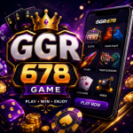 GGR 678 Game featured image with mobile gaming interface and gold-themed design.