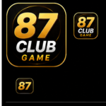87 Club Game logo with a gold number 87 on a black background.