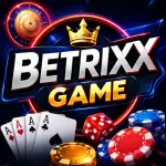 Alt Text Betrixx Game featured image with gaming-themed logo and casino-style design