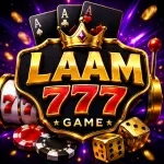 LAAM777 Game featured image with a gold crown, playing cards, 777 slot reel, casino chips, dice, and bold LAAM777 Game branding
